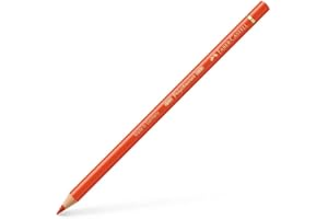 Faber-Castell Polychromos Artists' Single Pencil - Colour 115 Dark Cadmium Orange