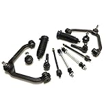 PartsW 12 Pc Suspension Kit for Ford Explorer Explorer Sport Trac Ranger Mazda B2500 B3000 B4000 Mercury Mountaineer Tie Rod Ends, Sway Bars, Lower Ball Joints, Gear Bellows, Upper Control Arms