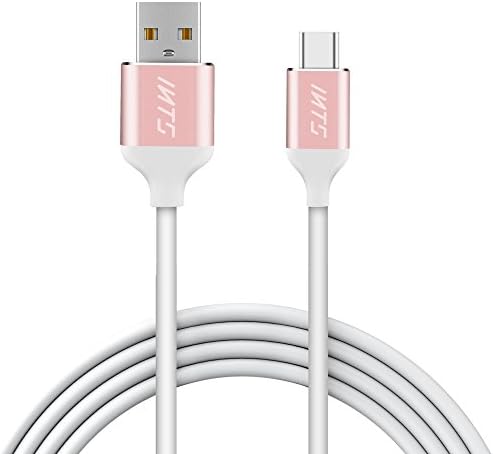 INTS Type C Cable Hi-Speed USB Type C to Type A Cable Fast Charging Data Sync Braided Cable for MacBook Samsung S8 S8+Nexus LG (Pink 3.93ft)