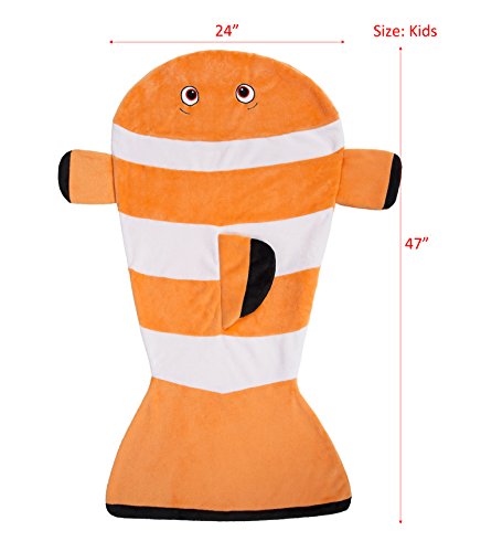 3 softan+Clownfish+Blanket+Sleeping+Children