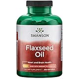 Swanson Flaxseed Oil (Omegatru) 1000 Milligrams 200 Sgels