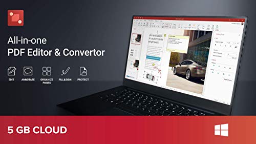 PDF Extra 2020 - Professional PDF Editor - Create, Edit, Protect, Annotate, Fill and Sign PDFs - 1 PC/ 1 User / Lifetime Subscription