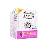 Coffee Blenders Think Drip Cups 10 Count With All Natural American Ginseng To Help Improve Cognitive Performance & Natural Energy