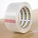 Gaffer Power Packing Tape Heavy Duty | Carton Sealing Tape | Boxing Tape for Moving | Clear Packing Tape Rolls | Mailing Tape for Packages | 6-Pack | 2 in X 60 Yds