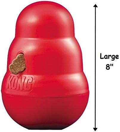 Amazon Com Kong Wobbler Dog Toys Huge Extra Tough Durable Treat
