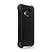 Ballistic, HTC M9 Case [Tough Jacket] Six-sided - 6ft Drop Test Certified Case Protection [Black] Reinforced Bumper Cell Phone Case for HTC M9  - Black