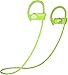 TREBLAB XR500 Bluetooth Headphones, Best Wireless Earbuds For Sports, Running, Gym Workout. 2017 New Model. IPX7 Waterproof, Sweatproof, Secure-Fit Headset. Noise Cancelling Earphones w/ Mic (Green)