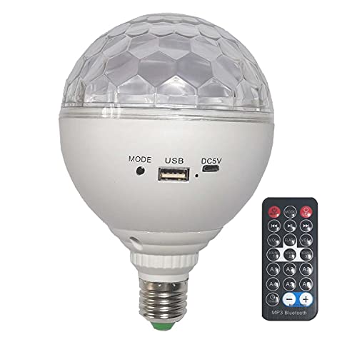 Galaxy Projector Star Projector Night Light Remote Control Ceiling Projector Nightlight Disco Bulb E27 Music Speaker for Girl Kids Adult Bedroom Theatre Party Birthday Celebration Light