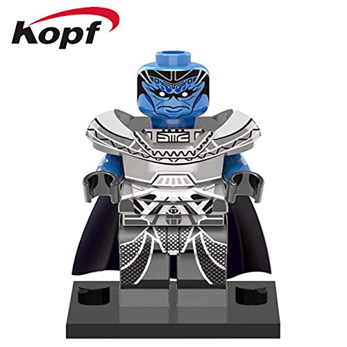 50Pcs X0115 Super Heroes X-Men Apocalypse Magneto Wolverine Rogue Nightcrawler Professor X Building Blocks Toys for Children 267 50Pcs