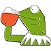 Flairs New York Premium Handmade Enamel Lapel Pin Brooch Badge ([Frog] But That's None of My Business, 1 Pin)