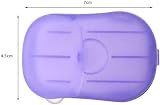 Barato 5 Boxes Portable Travel Soap Sheets Disposable Hand Washing Paper Soap view 3