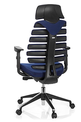 HJH-Office-Sedia-da-UfficioSedia-Girevole-Ergo-Line-II-PRO-Blu