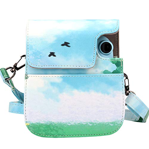 Kameratasche Kompatibel mit Fujifilm Instax Mini 11 Sofortbildkamera, Annle PU Lederschutzhülle mit abnehmbarem Riemen – Bild 6
