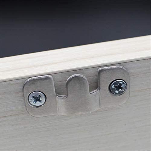 ZHU YU CHUN 24 Pcs Metal Sectional Sofa Interlocking Furniture Connector Bracket with Screw