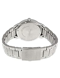 Relojes Seiko para hombre Neo Classic Acero inoxidable reloj (Azul Marino)