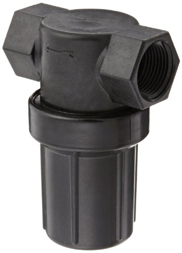 Banjo LSTM050-50 Polypropylene Mini T-Strainer with