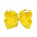 6 Inch Large Baby Hair Bows Barrettes Clip Holders Accessories For Toddler Girls 15 pcs