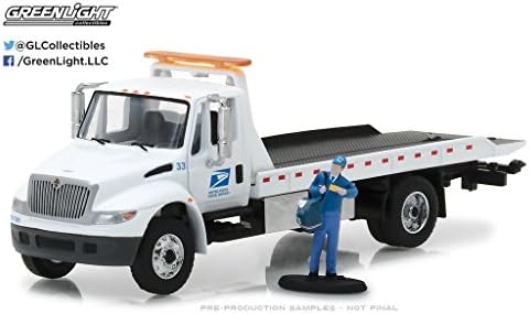 Greenlight 1:64 Heavy Duty Trucks 2013 International Durastar Flatbed USPS