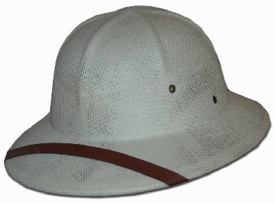 DPC Global Trends Men's Fine Twisted Toyo Pith Helmet, Tan, One Size
