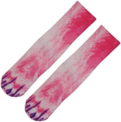 YJYDADA Fashion Unisex 3D Printed Animal Paw Crew Socks Novelty Socks Casual Sports Sock (F)