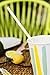 Fire and Creme Let's Party Foiled Paper Straws Gold Dots and Bright Yellow Lemons - Pack of 24