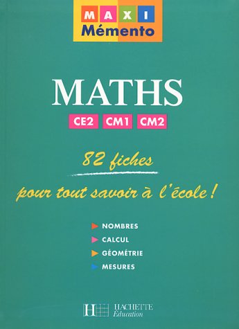 Maths, CE2, CM1, CM2