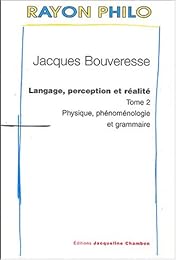 Physique, phénoménologie et grammaire