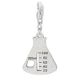 "Measuring Cup Beaker" Clip On For Bracelet Charm