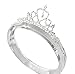 Kids Flower Girls Wedding Party Costume Princess Crystal Heart Tiara Crown