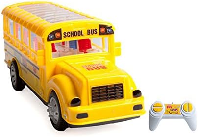 Light &amp; Sound RTR Electric RC School Bus