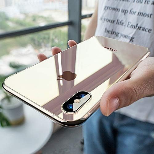 Vaku Luxos® Apple iPhone Xs Max Transparent Creative Series Anti-Drop 4-Corner 360° Protection Back Cover