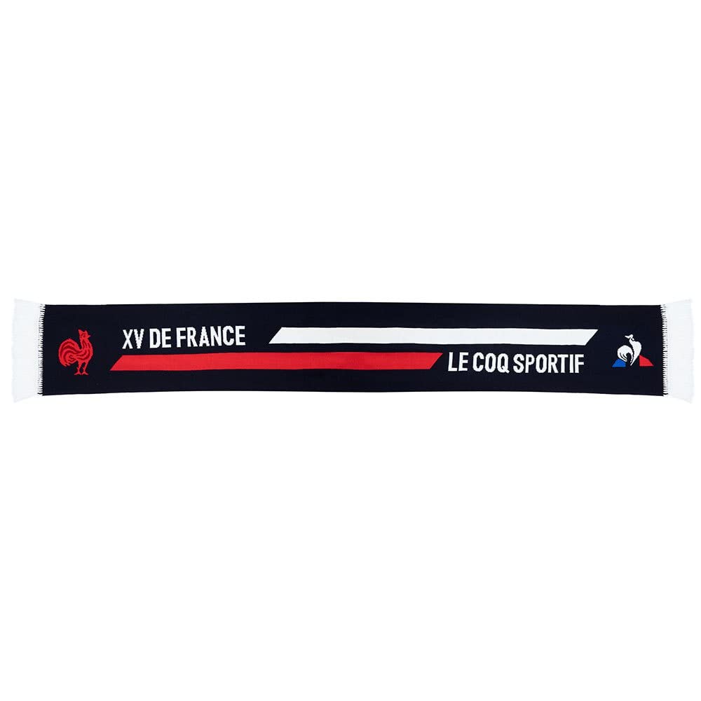 Le Coq Sportif Ffr Fanwear Scarf Scarf, Adult Unisex, Dress Blues (Blue), One Size