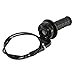 Queenti New Throttle Handle and Grip Cable for Mini Baja Mb165 Mb200 5.5/6.5hp 196cc 200cc Doodlebug Bike