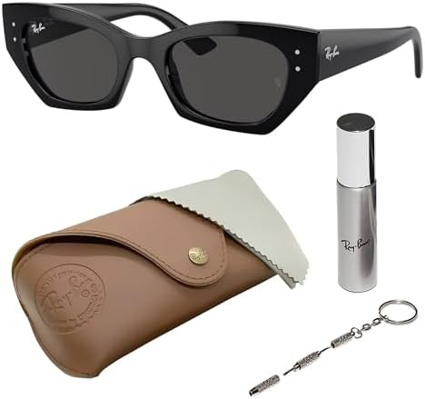 Ray-Ban RB4457D Square-Round Shape Non-Polarized Sunglasses for