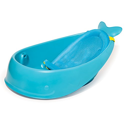 Skip Hop Moby Bath Smart Sling 3-Stage Bathtub, Blue