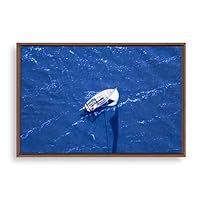Framed Canvas Wall Art Voyage Canvas Prints Home Artwork Decoration for Living Room,Bedroom - 16x24 inches