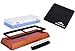Best Whetstone Knife Sharpener Kit | 1000/6000 Grit Knife Sharpening Stone & Honing Stone | NonSlip Bamboo Base | Angle Guide, MicroFiber Polishing Cloth, & How to Sharpen a Knife eBook