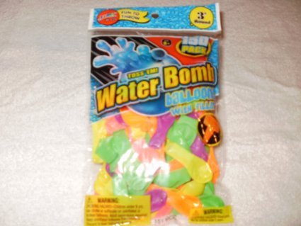 Toss'em Water Bomb Ballons & Filler Cap