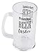Juvale Funny Double Wall Gel Freezer Beer Mugs (17 oz, 6 Pack)