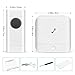 Door Chime Waterproof Wireless Doorbell Chime 600 Feet Long Range, 5 Volume Levels, 58 Melodies Chimes, LED Flash Indicator for Home, Office, Shops, Classroom, Hospital