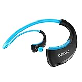 Sports Headphones, DACOM Running Headphones IPX5 Waterproof Headphones Bluetooth 4.1 Wireless Earphones w/Mic 8 Hour HD Stereo Workout Headphones for Gym Running, Noise Cancelling Wireless Headphones