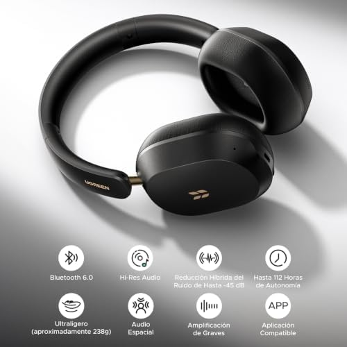 HiTune MAX 5s Auriculares Inalambricos Bluetooth ANC 45dB Hi Res
