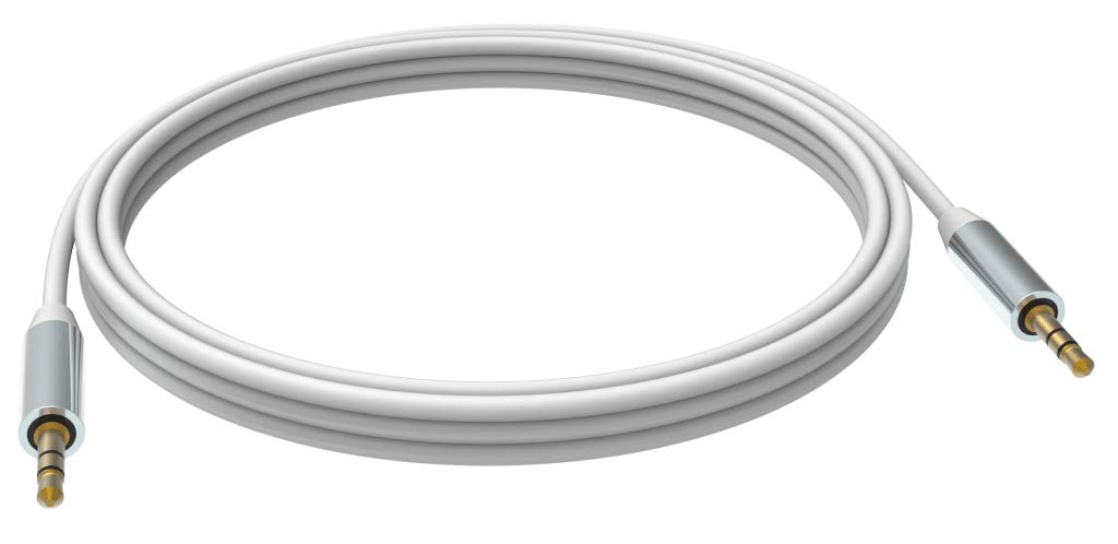 VISION 5m White 3.5mm Minijack cable