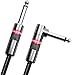Monster Cable Classic 1/4 Inch Angled to Straight Instrument Cable 12 ft.