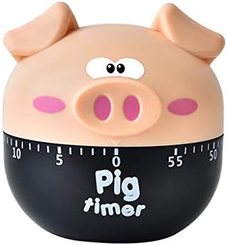 Haludock Precision kitchen timer multicolor cartoon cute pig easy to clean