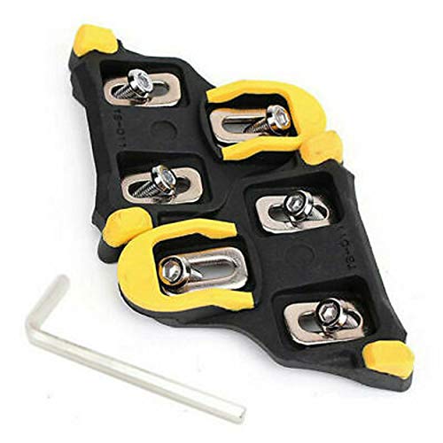 Road Bike Cleats 6 Degree Float Self-Locking Cycling Pedals Cleat for Shimano SH-11 SPD-SL System Shoes
