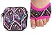 Spinner Skins Neoprene Dance Half Soles and Pouch-Aztec Feather-M