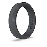 Enso Rings Bevel Thin Silicone Wedding Ring