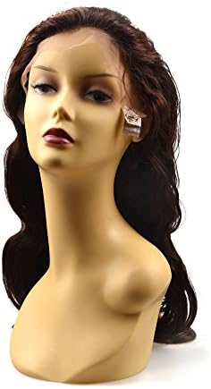 Chisonhair Lace frontal wigs 130% Density Human Hair Wigs with Baby Hair Body wave Brazilian Virgin Human Hair Wigs #2 Color 8”-26” in Stock (16")