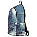 InterestPrint Ocean Octopus Pirate Ship Casual Backpack College School Bag Travel Daypack